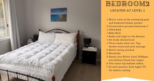 Marsfield House | Work & Unwind - King Bed - 500MB WiFi - Game & Spa - Cinema - Heated toilet seat - Business Personal Event