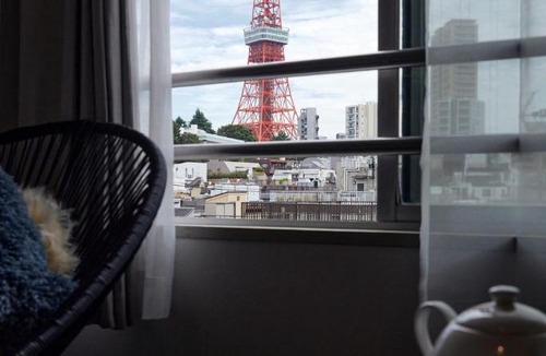 Higashiazabu Apartment | Work with Tokyo Tower view Perfect nomads stay