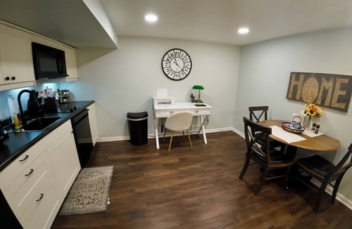 Eudora Apartment | World Cup Basecamp between Lawrence and KC, 1-bedroom lower level apartment.