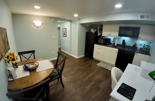 Eudora Apartment | World Cup Basecamp between Lawrence and KC, 1-bedroom lower level apartment.