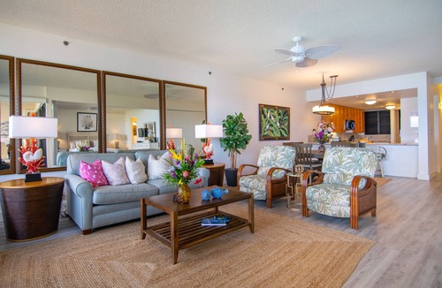 Kahana Condo | WOW! THIS IS MAUI 2bdr2bth condo 50ft to ocean, best views HUGE 1680sf, AC