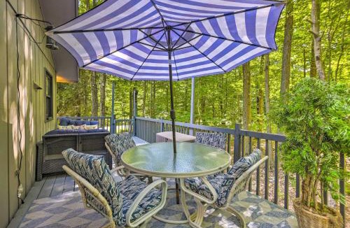 Gouldsboro House | Wraparound Deck: Big Bass Lake Home in Gouldsboro