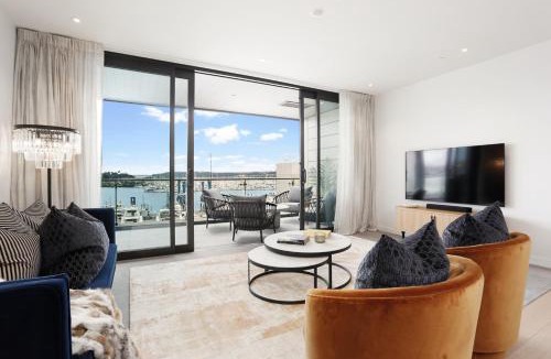 Auckland Central Business District Apartment | Wynyard Residence Executive 3BR Waterfront Living