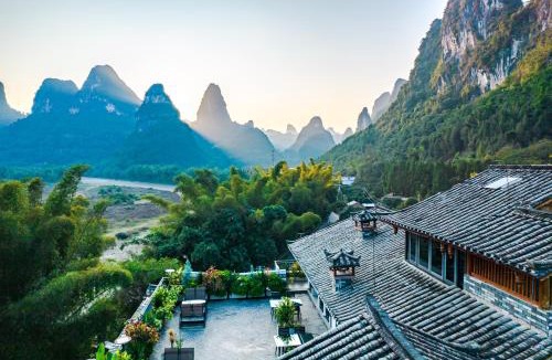 Xingping Ancient Town Hotel | Yangshuo Mountain River Ballad Hotel - Free Yangshuo Train Station Pick Up and Drop Off