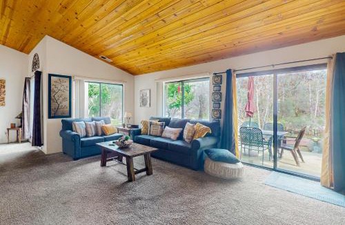 Three Rivers House | Yard & Patio: Quiet & Well-Stocked Riverside Home