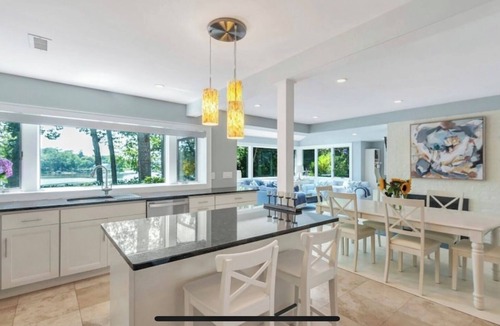 North Sea House | Year-Round Hamptons Waterfront, Renovated, Sunsets, Prime Location, Dock