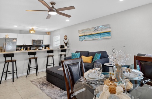 Whitney Beach Villa | Your Beach Base: 3 miles to Anna Maria, Beaches, IMG+Firepit+Laundry