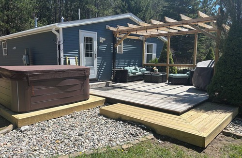 Grayling House | Your Cozy Boho Cabin In The Woods Located In Grayling Michigan!