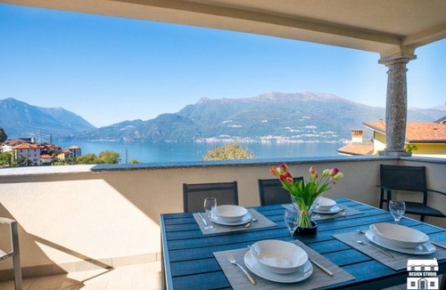 Bellano Apartment | Your Lake Como adventure begins here. Every sunset from the terrace, every laugh shared in the outdoor dining area, every hike on the surrounding trails will become part of your personal story. This air-conditioned apartment features two bedrooms with a