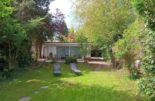 Fangschleuse House | Your time-out in Grünheide: Holiday home - Anchorage on Lake Werlsee with jetty and sauna