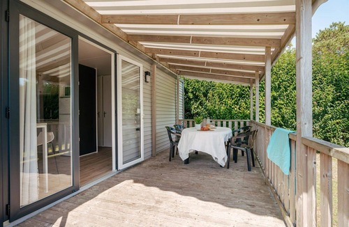 Guidel-Plages House | ZEcamping 4 étoiles familial espace aquatique mobil-home TV 35m2
