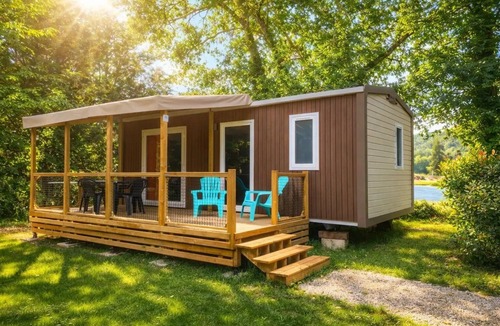 Antonne-et-Trigonant House | ZEcamping 3* piscine chauffée pataugeoire mobil-home clim 28m2 4 pers