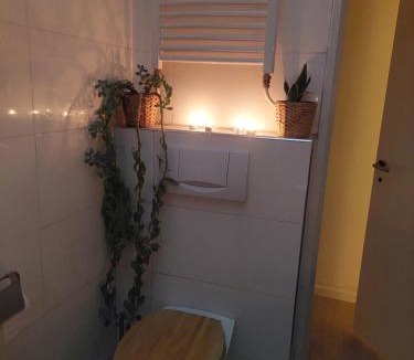 Hoboken House | Zen Olive Guest Room