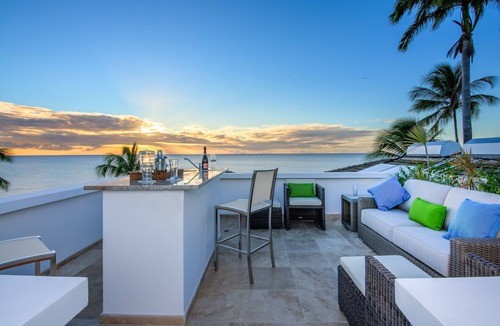 Fitts Village House | ZenBreak Nirvana is a luxury contemporary 5 bedroom beachfront villa