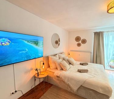 Striesen Apartment | Zentrale 2-Zimmer Wohnung nahe Zentrum&Uniklinik