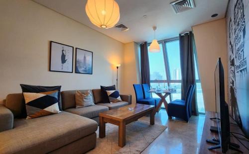 Doha Apartment | Zigzag Tower A- Affordable, 2 Bedroom Apartment, Sea View 303A