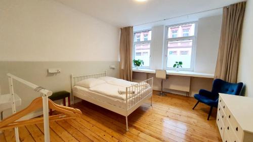 Jungbusch Apartment | Zimmer im Erdgeschoss