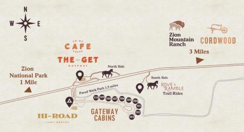 Zion National Park East Entrance Resort | Zion Mountain Ranch