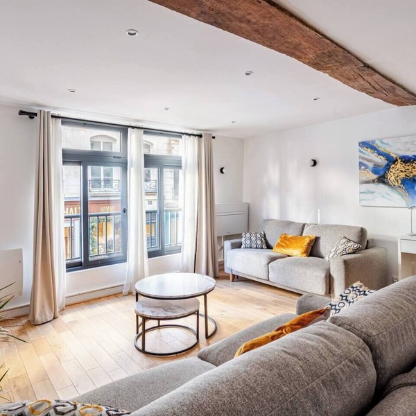 1. APARTEMENT PARIS CENTRE 60m2 3 beds - 2/6 pers. Air conditioning