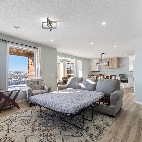 1 bedroom and kitchen place with a valley scenery view & free parking