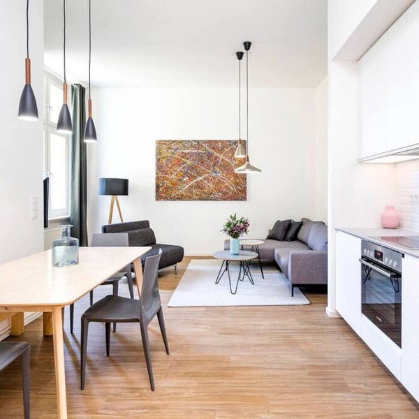 1-Bedroom Apartment 70sqm with a cozy living room(3)