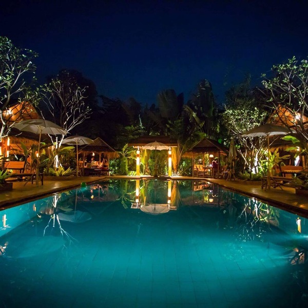 #1 DRAMATIC BUNGALOW WITH 2 SALT WATER POOLS AND WATERFALLS