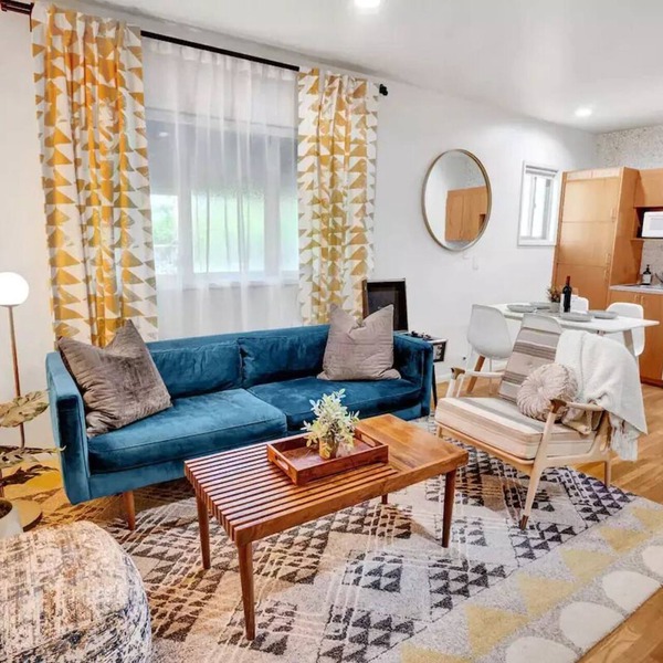 2 Bedroom Unit by Long Beach Airport-KING Bed-W/D-Between Universal/Disneyland