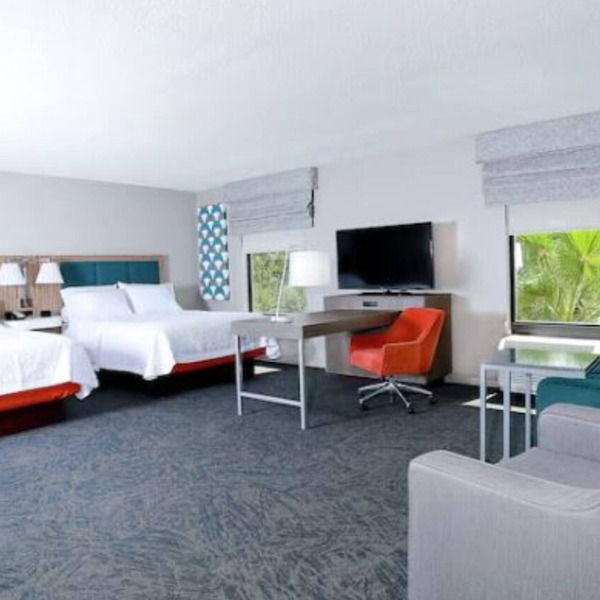 2 Queen Studio Suite with Sofa Bed, Breakfast and Fitness Center