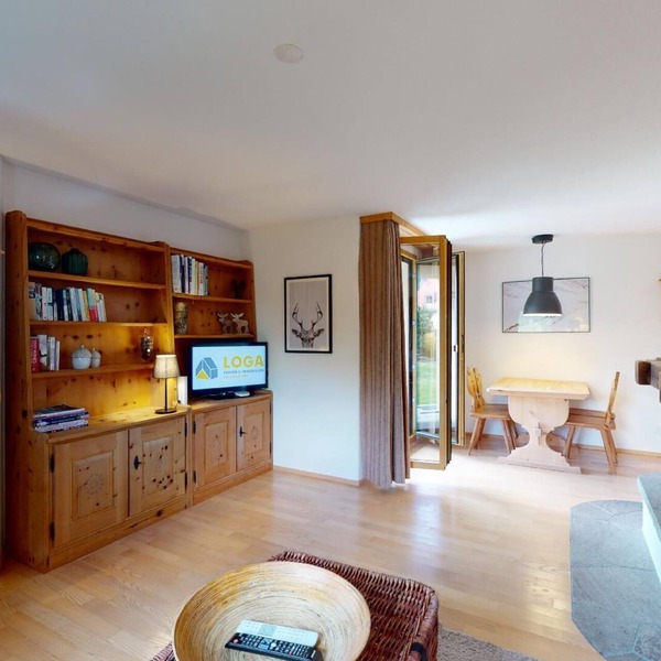 2-room apartment on the ground floor.