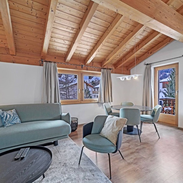 2-roomed apartment on the second floor, 51m2.