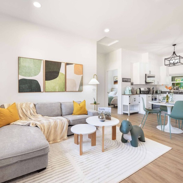 2025 Built Single-Level 2BR Serene Home with 2 AC