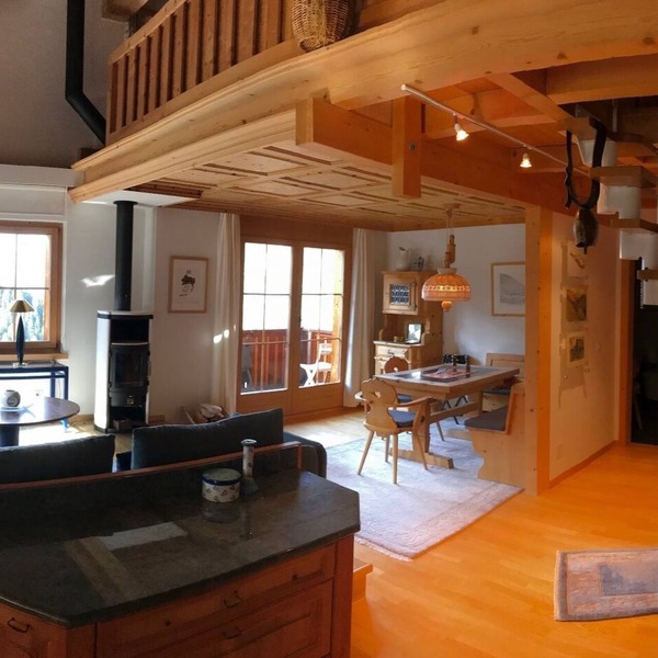 3.5 room maisonette apartment with fantastic mountain views