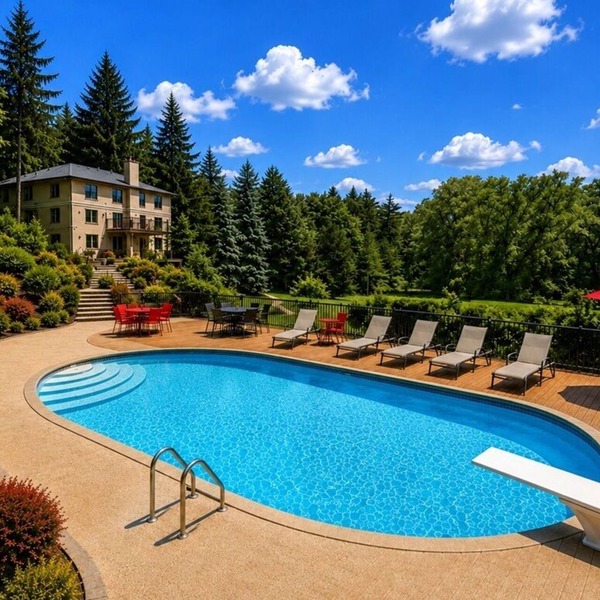3 Acre Tranquil Estate Retreat with Pool & Pond