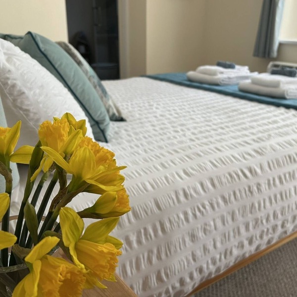 30 Chapel St, Caernarfon. Ground floor with garden