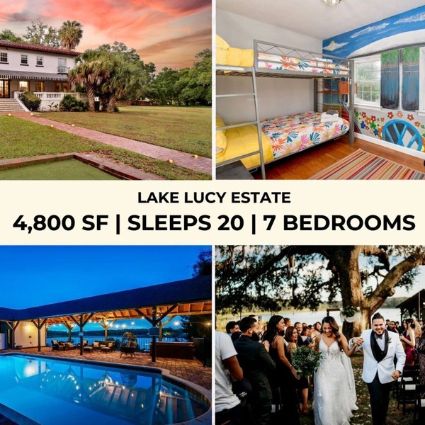 4,800 sf Estate | Pool, Lake, Weddings and Events