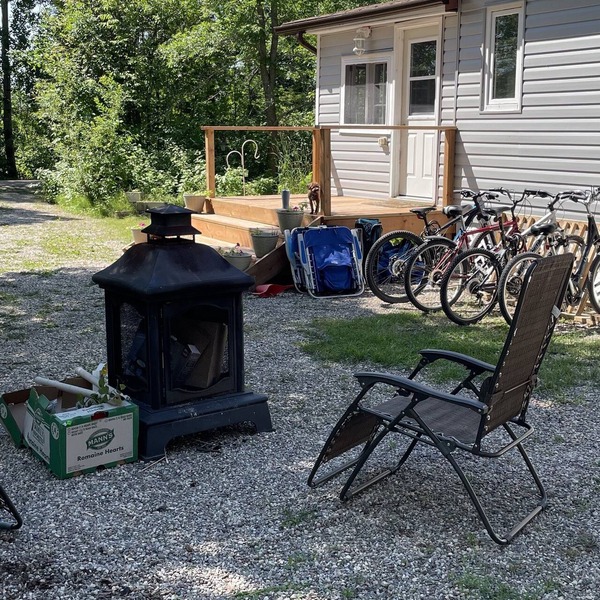 5 cabins from the beach!