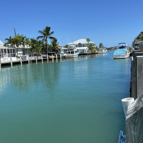 50’ dock on Vaca Cut, deep wide unlimited dockage.