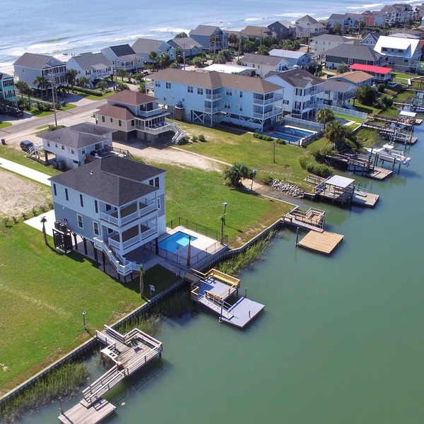 5BRM LUXURY BEACH RENTAL- ON INLET W/PRIVATE POOL & STEPS TO OCEAN