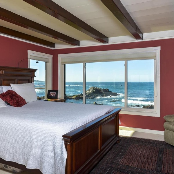 6-Bedroom Oceanfront Masterpiece in Pacific Grove, CA. From S1500 for 8 guests