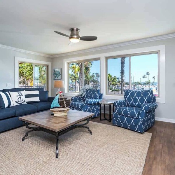 600 E Oceanfront 2B | Chic Oceanview Condo Remodeled Stunning Views