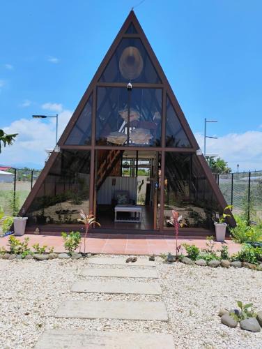 A-frame cabin