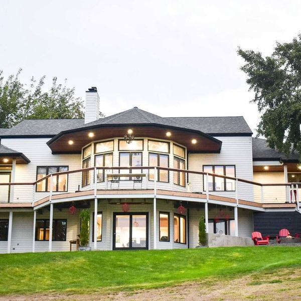 A golf course home with game room and amazing outdoor space.