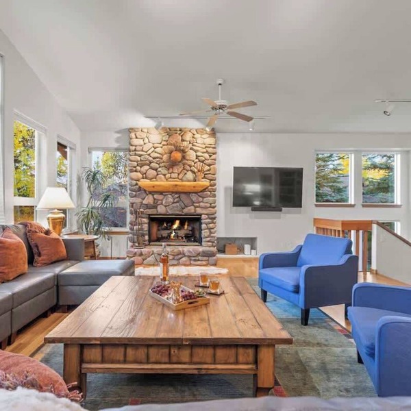 Abode at Sawtooth, access to ranch clubhouse