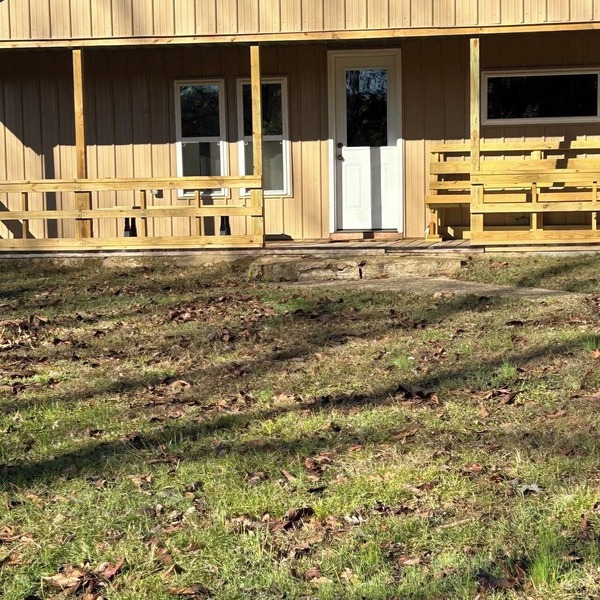 Access the trails just across the road from the cabin. Plenty of parking.