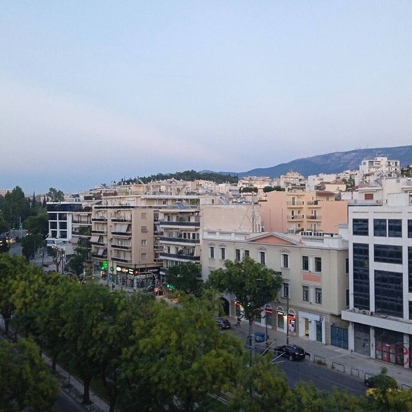 Acropolis studio with breathtaking city view