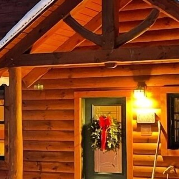 Adorable cabin with screened porch and private fire pit