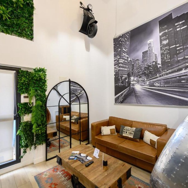 ALG310B - Amplio y moderno Loft con terraza privada en Madrid - Alquiler temporal