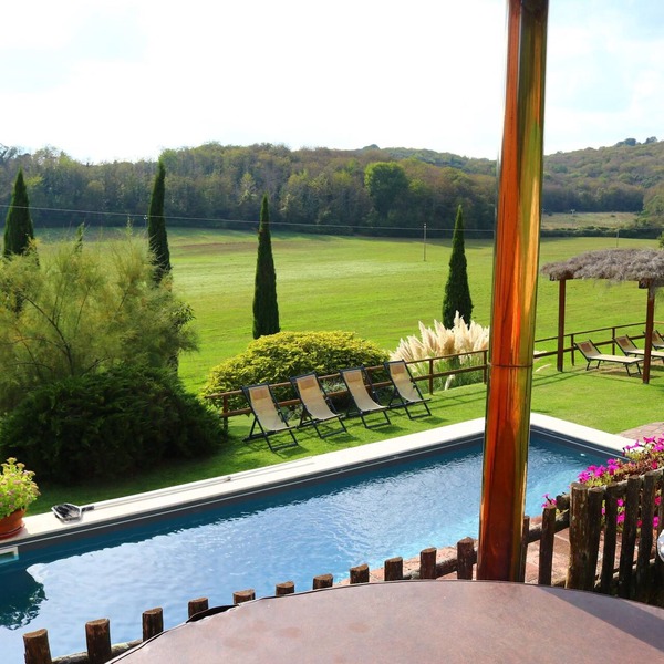 ALL PROPERTY 7BR - Charming Tuscan Villa with pool, hot tub, A/C,Siena 15 km
