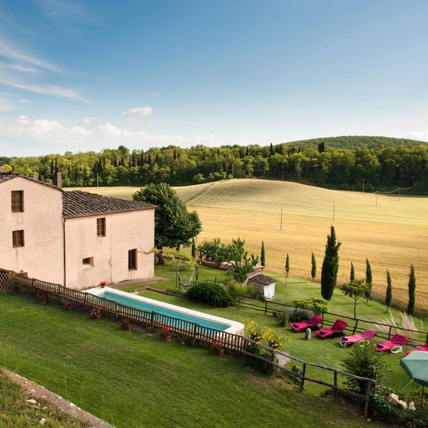 ALL PROPERTY 7BR- Charming Tuscan Villa with pool, hot tub, A/C,Siena 15 km