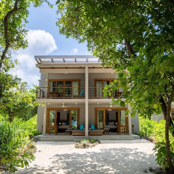 Alluring Maldives Beachfront 4 Bedroom Family Nest | Turtle Tide Suite |.